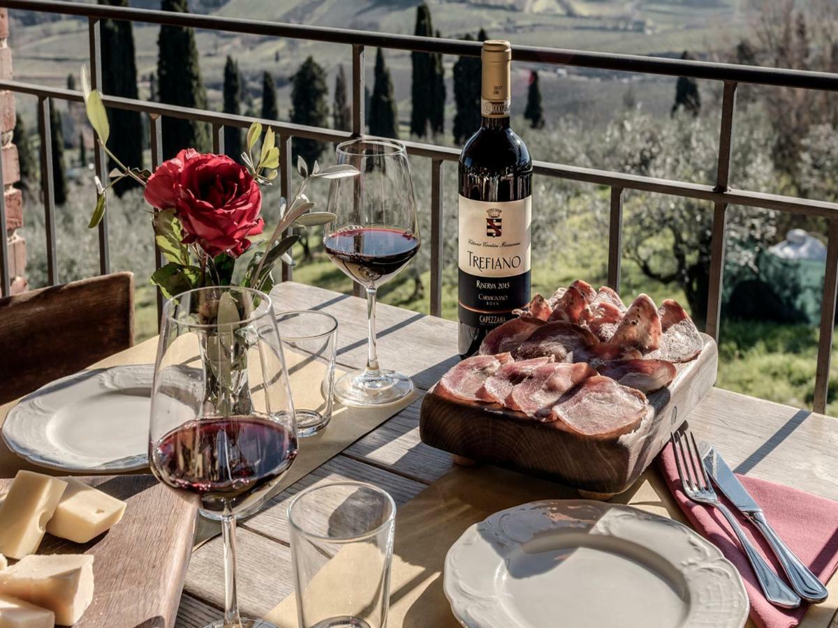 Tenuta Di Capezzana Bed & Breakfast Seano Eksteriør bilde